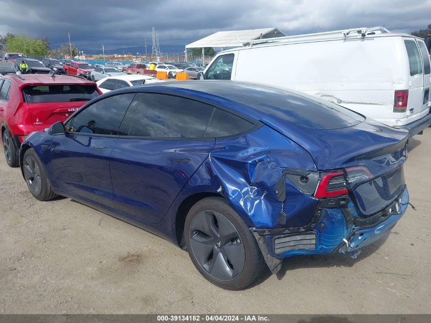 5YJ3E1EA3PF420790 2023 Tesla Model 3 Rear-Wheel Drive