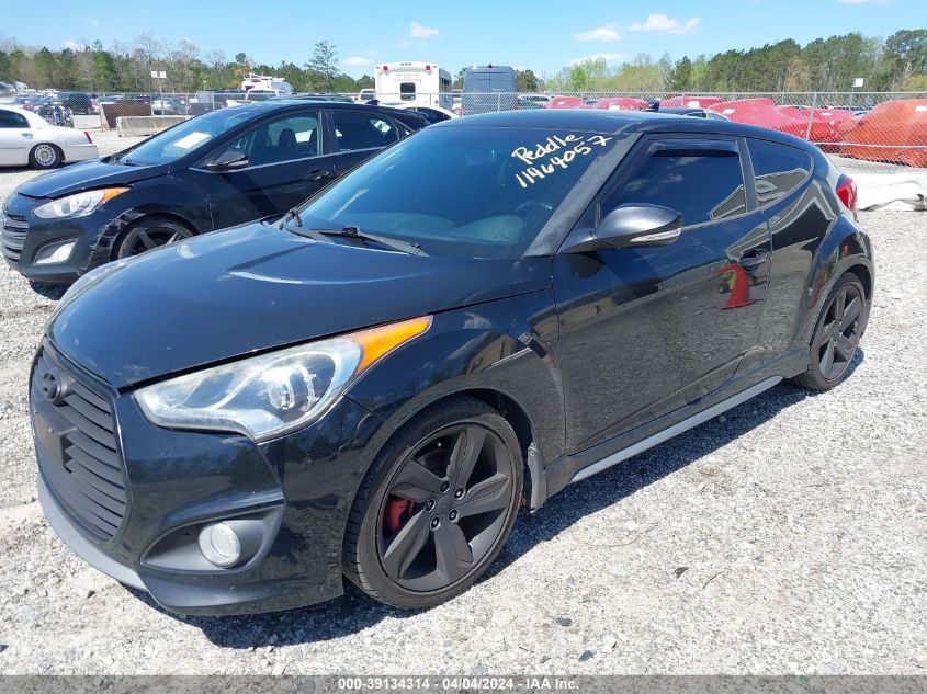 KMHTC6AE0DU173903 | 2013 HYUNDAI VELOSTER