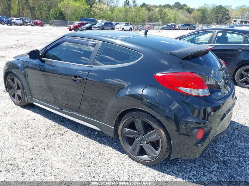 KMHTC6AE0DU173903 | 2013 HYUNDAI VELOSTER