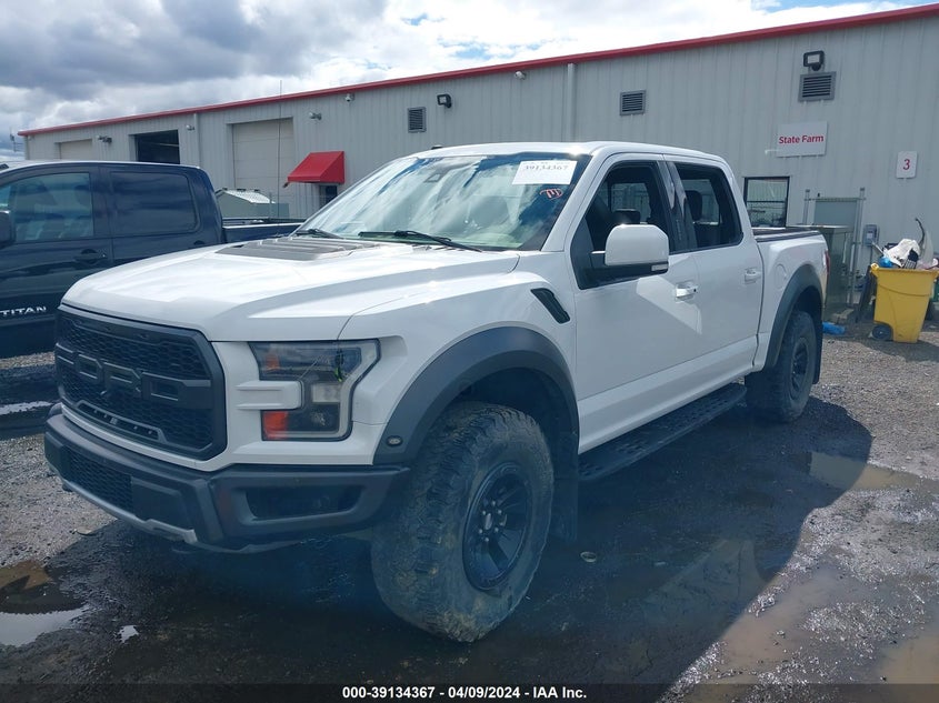 VIN 1FTFW1RG8JFC72972 2018 FORD F-150 RAPTOR