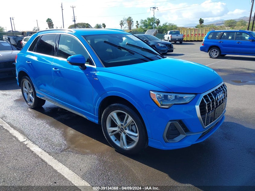 2022 Audi Q3 Premium 45 Tfsi S Line Quattro Tiptronic VIN: WA1DECF36N1023557 Lot: 39134368