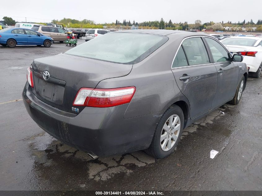 2007 Toyota Camry Hybrid VIN: JTNBB46K473007363 Lot: 39134401