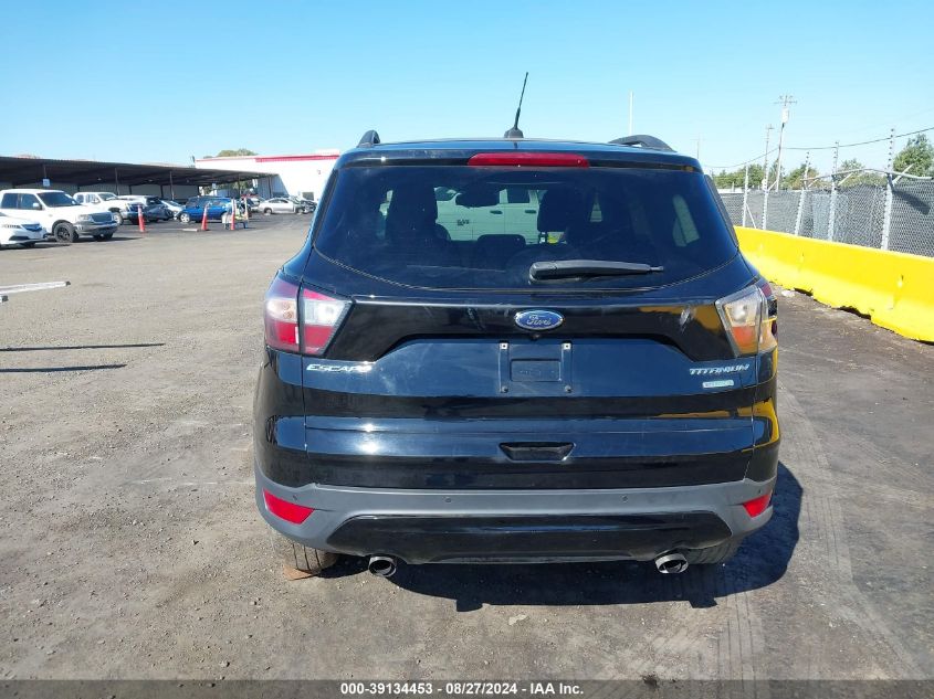 2017 Ford Escape Titanium VIN: 1FMCU0J95HUB30015 Lot: 39134453