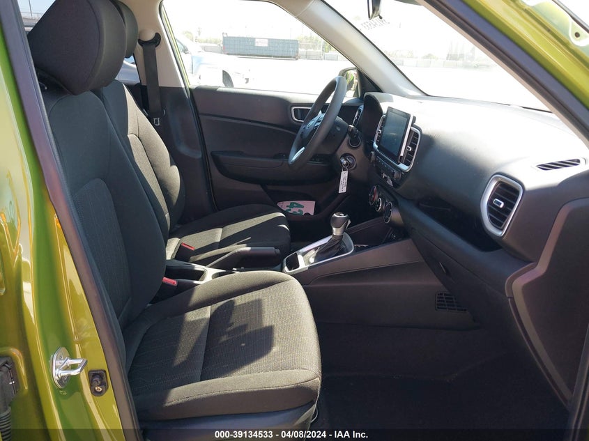 2022 Hyundai Venue Se VIN: KMHRB8A39NU154484 Lot: 39134533