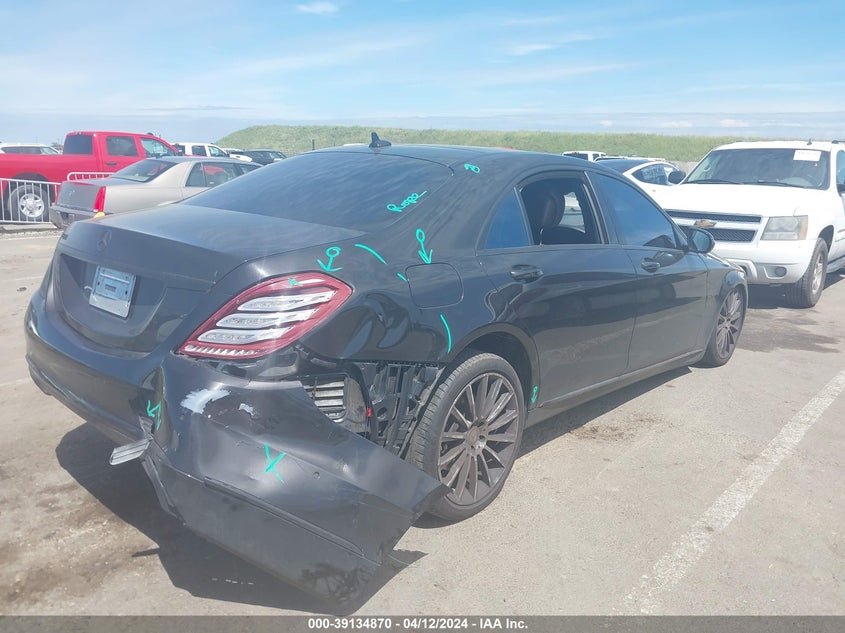 2014 Mercedes-Benz S 550 VIN: WDDUG8CB1EA006874 Lot: 39134870