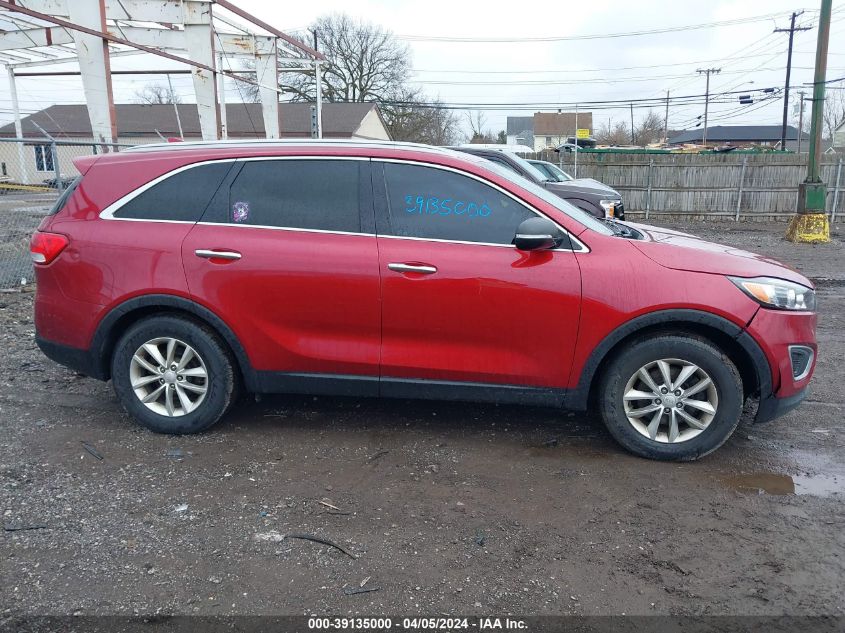 2016 KIA SORENTO 2.4L LX - 5XYPG4A35GG055526