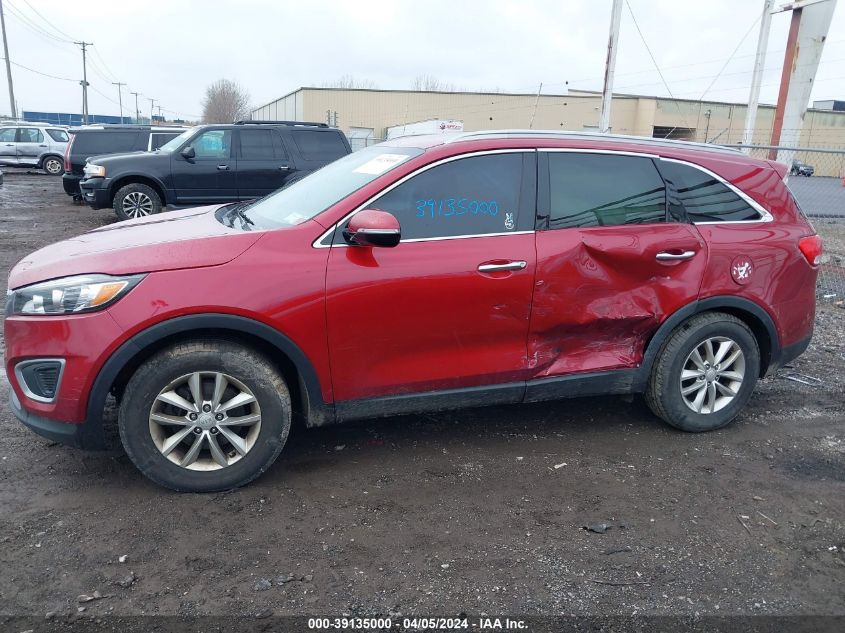 2016 KIA SORENTO 2.4L LX - 5XYPG4A35GG055526