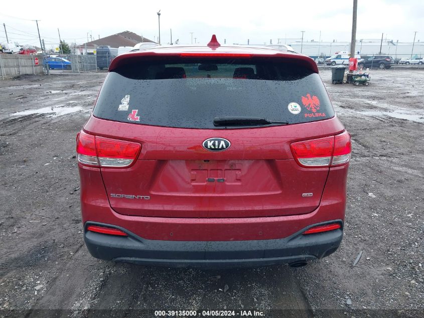 2016 KIA SORENTO 2.4L LX - 5XYPG4A35GG055526