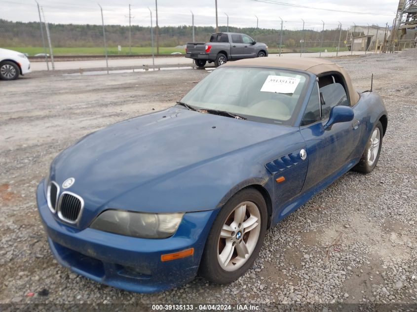 WBACH9345YLF89565 | 2000 BMW Z3