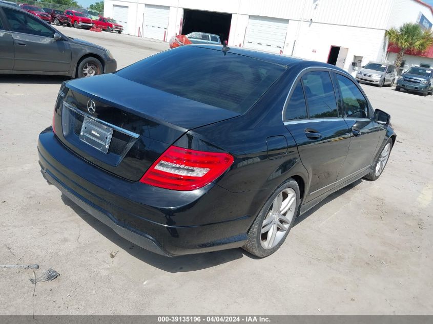 WDDGF4HB3DA762027 | 2013 MERCEDES-BENZ C 250