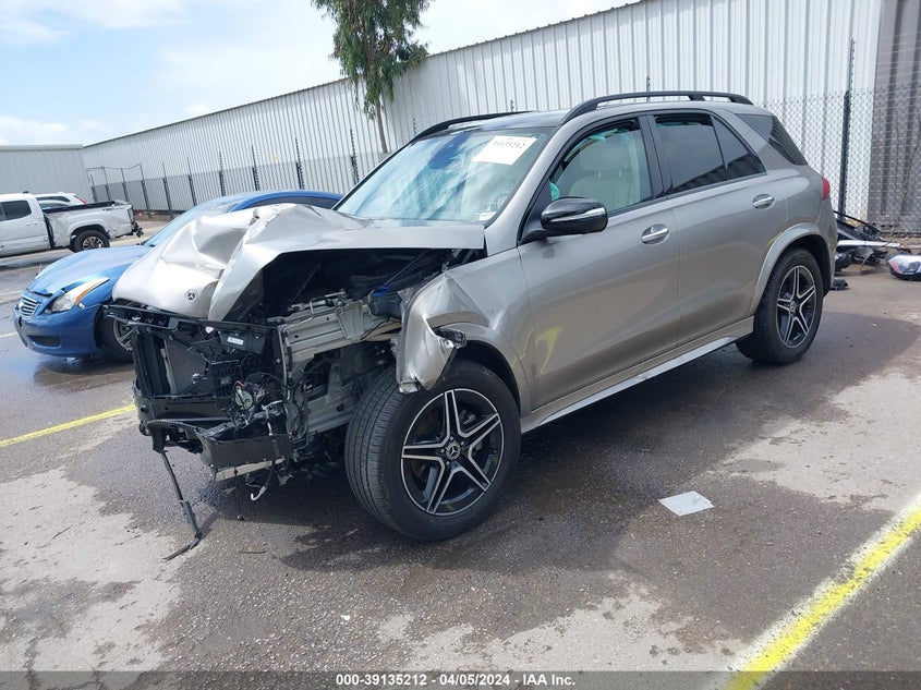 VIN 4JGFB4JB0NA606889 2022 MERCEDES-BENZ GLE 350