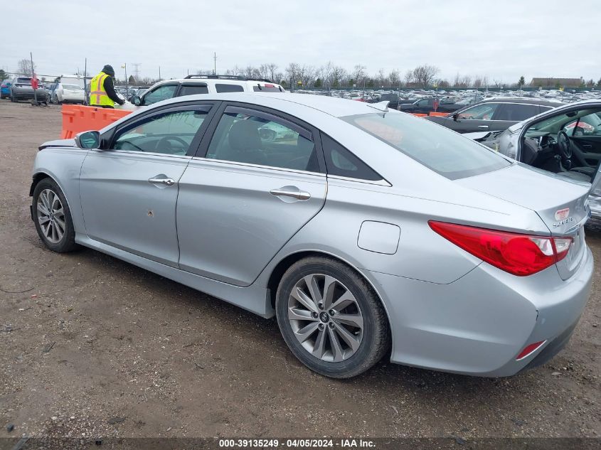 5NPEC4AC3EH878755 2014 Hyundai Sonata Limited