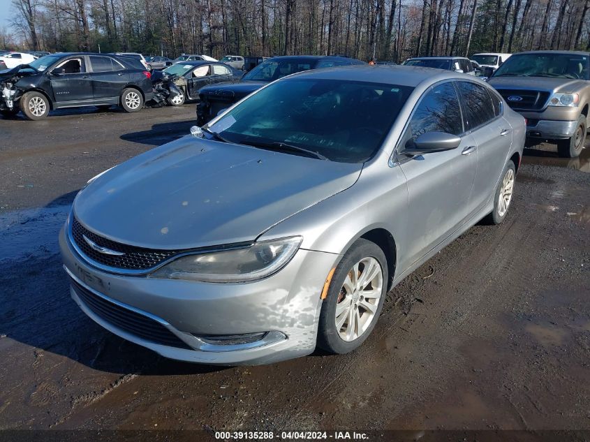 1C3CCCAB4FN504847 | 2015 CHRYSLER 200