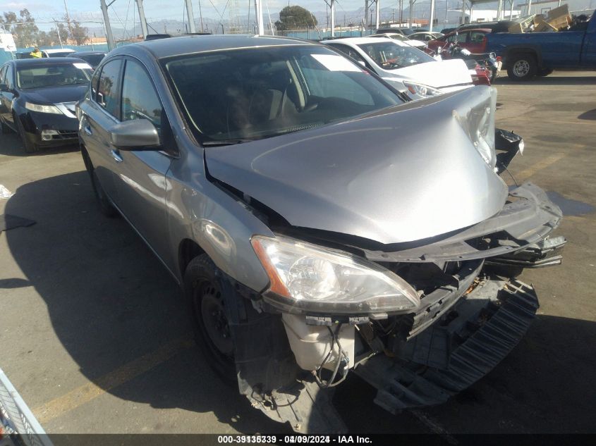 2013 Nissan Sentra S VIN: 3N1AB7AP1DL662992 Lot: 39135339