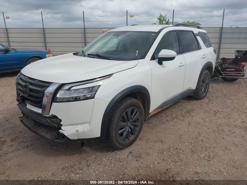 2022 NISSAN PATHFINDER SV - 5N1DR3BA6NC222199