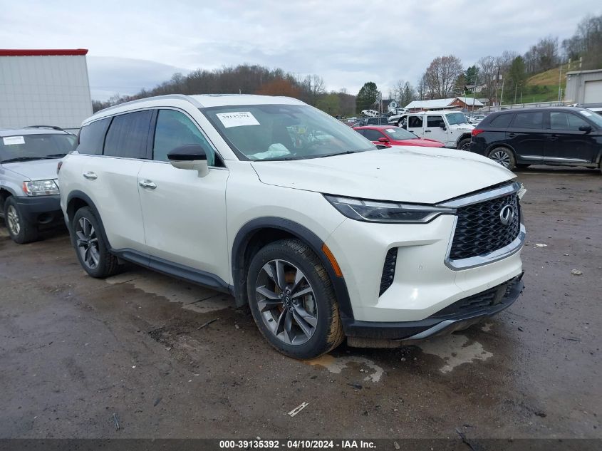 2023 Infiniti Qx60 Luxe Awd VIN: 5N1DL1FSXPC345225 Lot: 39135392