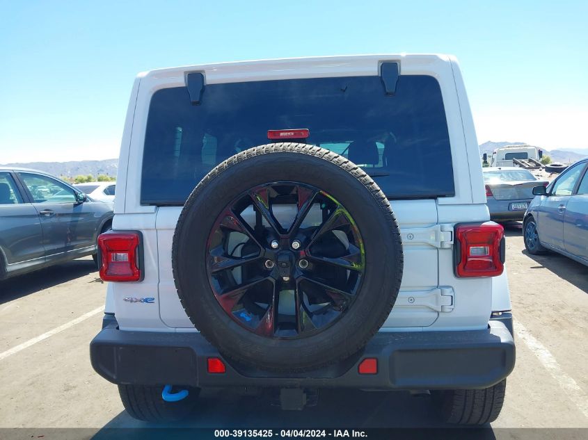 2022 Jeep Wrangler 4Xe Unlimited Sahara 4X4 VIN: 1C4JJXP62NW170059 Lot: 39135425