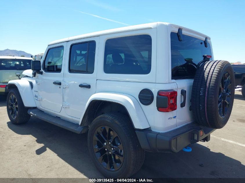 2022 Jeep Wrangler 4Xe Unlimited Sahara 4X4 VIN: 1C4JJXP62NW170059 Lot: 39135425