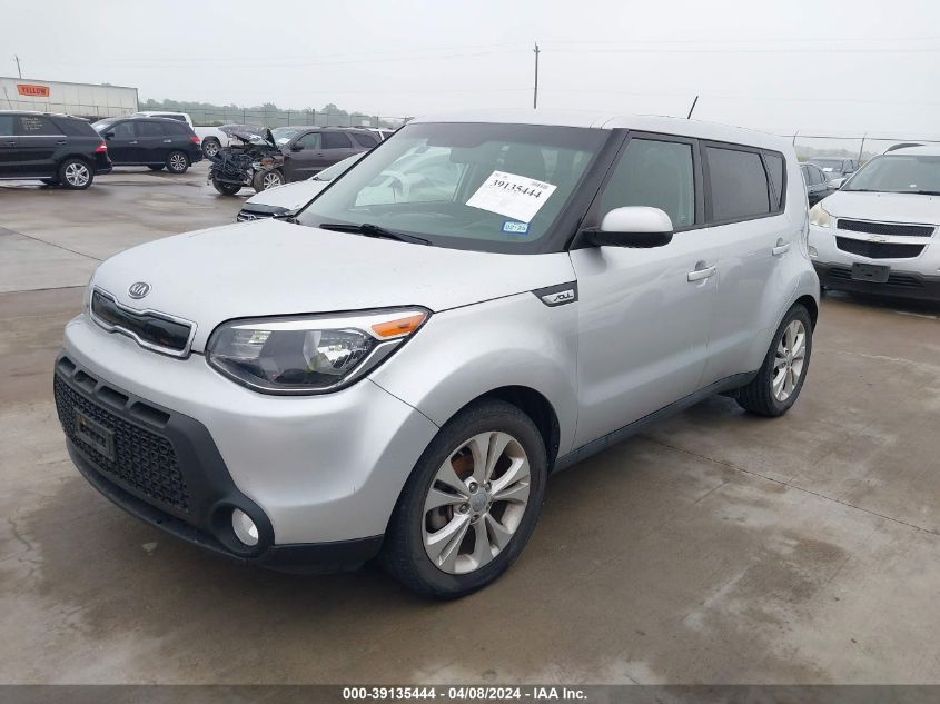 2016 Kia Soul + VIN: KNDJP3A59G7846446 Lot: 39135444