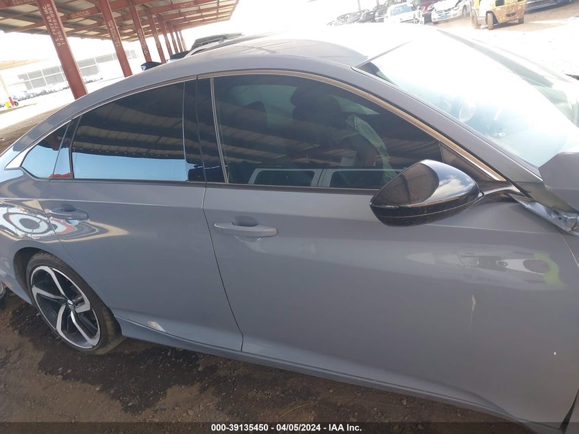 VIN 1HGCV3F22NA024439 2022 HONDA ACCORD HYBRID SPORT