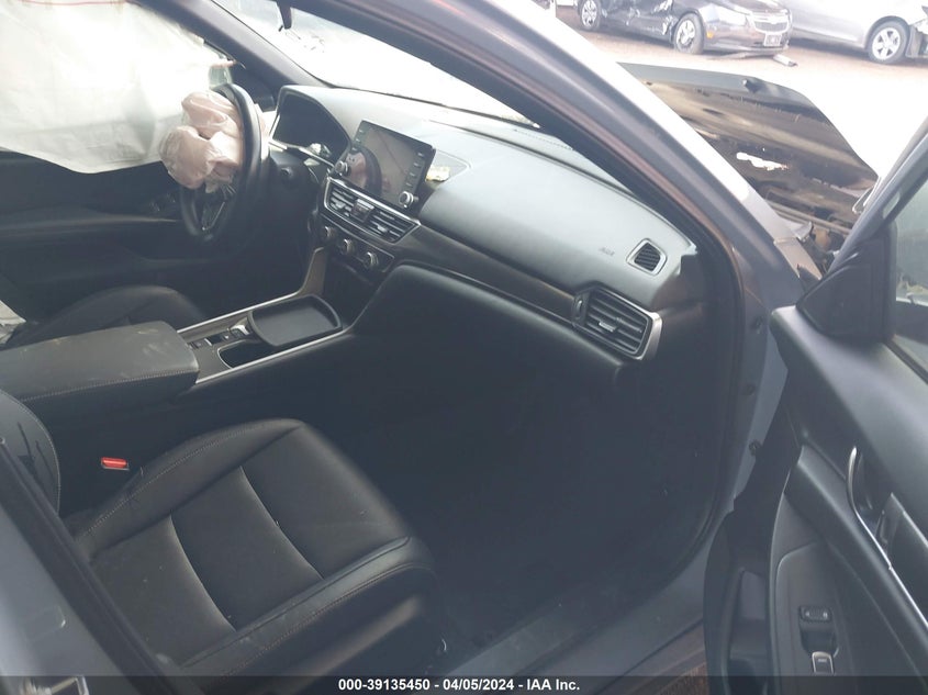 VIN 1HGCV3F22NA024439 2022 HONDA ACCORD HYBRID SPORT