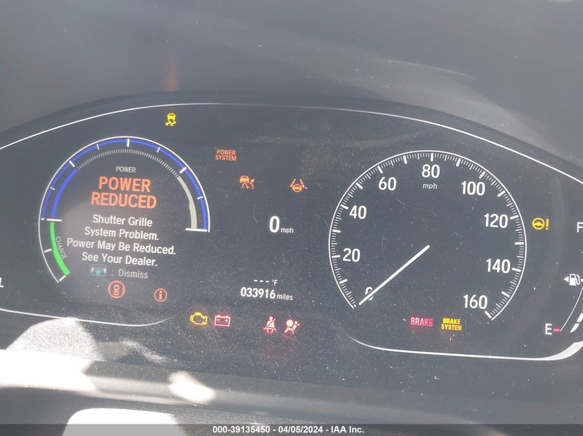 VIN 1HGCV3F22NA024439 2022 HONDA ACCORD HYBRID SPORT