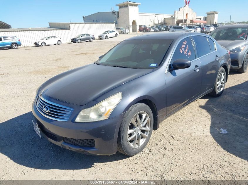 2009 Infiniti G37X VIN: JNKCV61F29M356765 Lot: 40752968