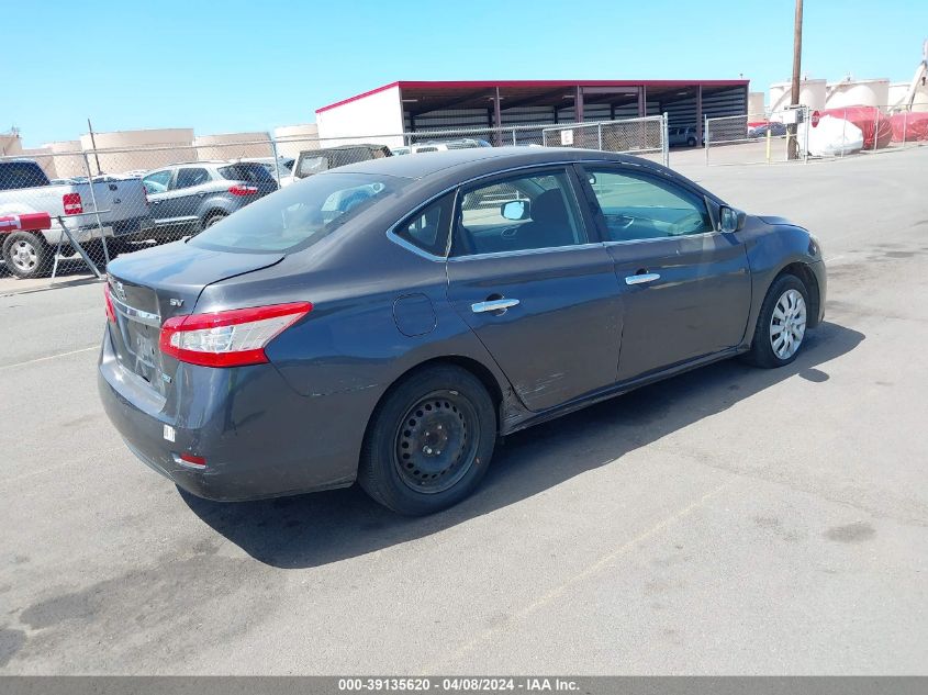 2014 Nissan Sentra Fe+ S/Fe+ Sv/S/Sl/Sr/Sv VIN: 1N4AB7AP6EN850699 Lot: 39135620