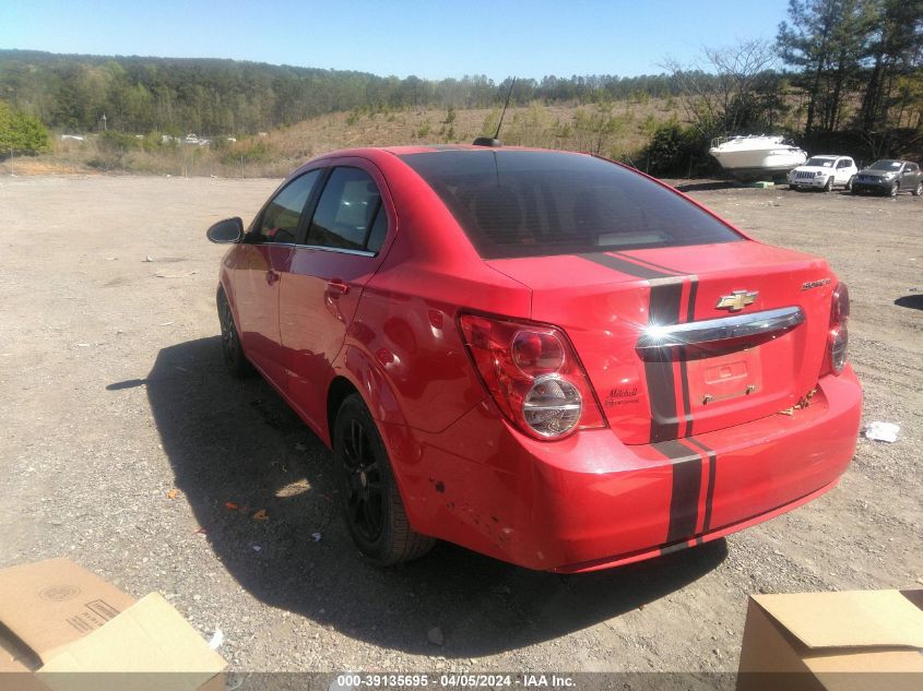 2015 Chevrolet Sonic Lt Auto VIN: 1G1JC5SH9F4135290 Lot: 40691869