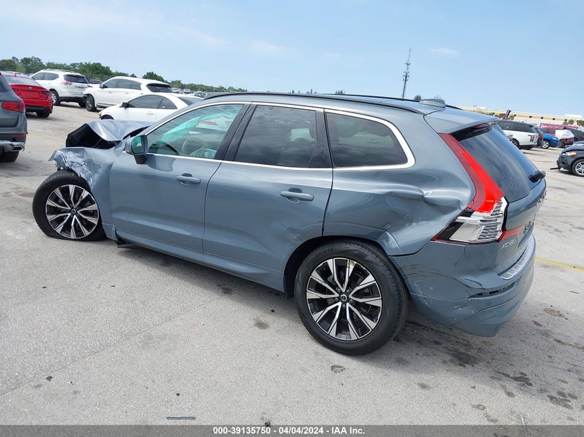 2023 VOLVO XC60 2.0L I-4 DI, DOHC, V(VIN: YV4L12DK8P1333694