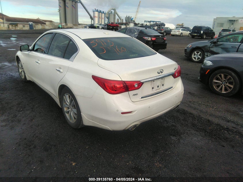 2015 INFINITI Q50 PREMIUM/SPORT - JN1BV7AR9FM409098