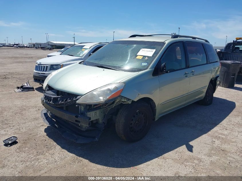 2007 Toyota Sienna Ce VIN: 5TDZK23C97S015722 Lot: 39136028