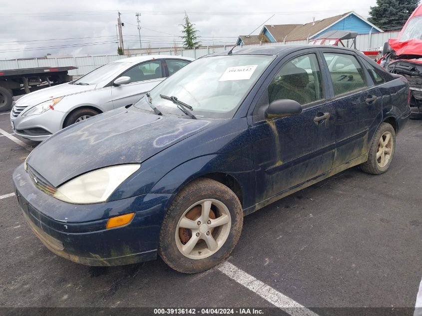 2002 Ford Focus Se VIN: 1FAHP34372W309796 Lot: 39136142