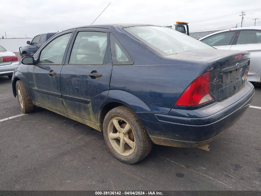 2002 Ford Focus Se VIN: 1FAHP34372W309796 Lot: 39136142