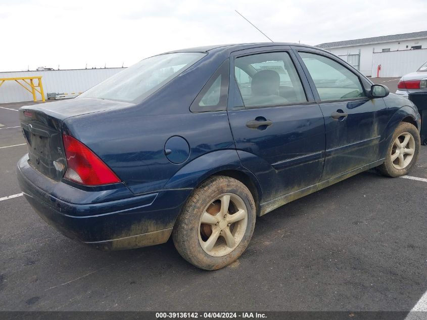 2002 Ford Focus Se VIN: 1FAHP34372W309796 Lot: 39136142