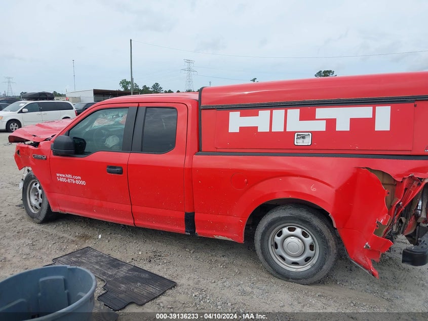 VIN 1FTEX1CP7KKD08774 2019 FORD F-150 XL