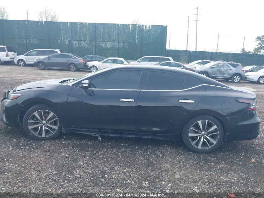 2019 Nissan Maxima 3.5 Sl VIN: 1N4AA6AV1KC384960 Lot: 39136274