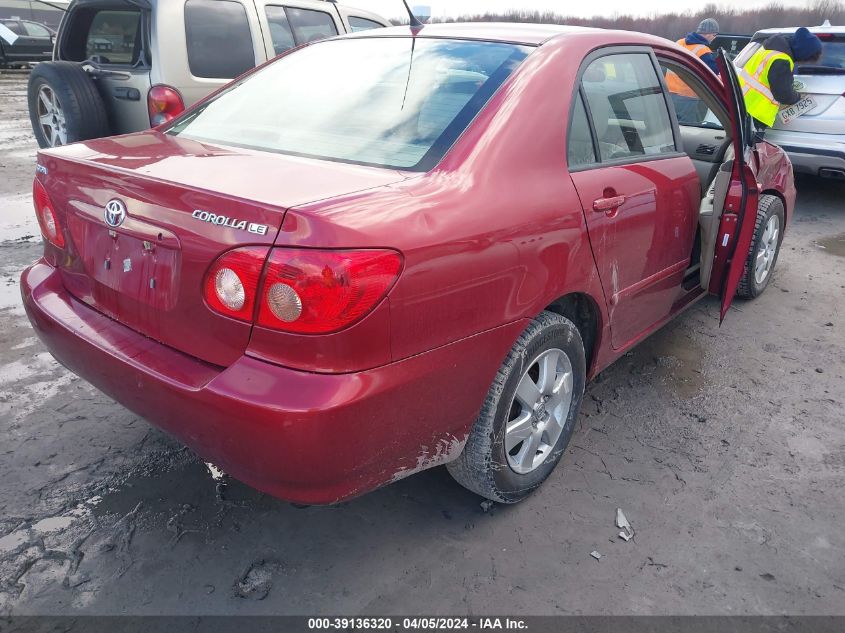 2005 Toyota Corolla Le VIN: 1NXBR30E55Z461931 Lot: 39136320