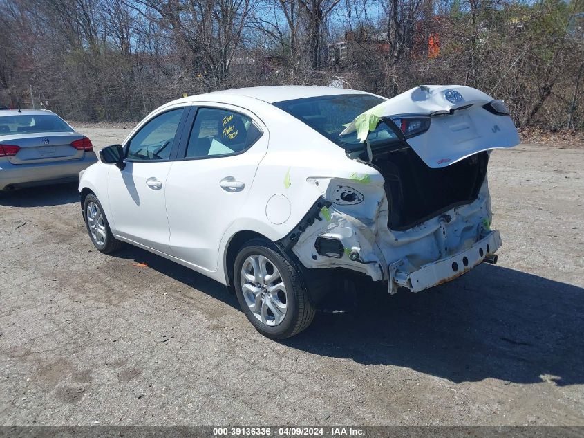 2017 Toyota Yaris Ia VIN: 3MYDLBYV2HY149775 Lot: 39136336