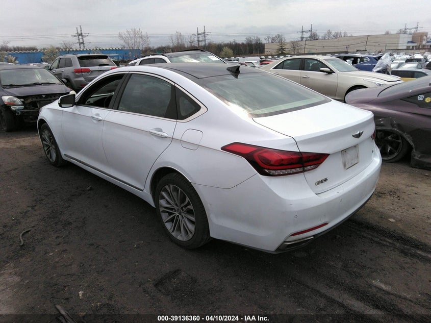 2015 Hyundai Genesis 3.8 VIN: KMHGN4JE2FU020491 Lot: 39136360