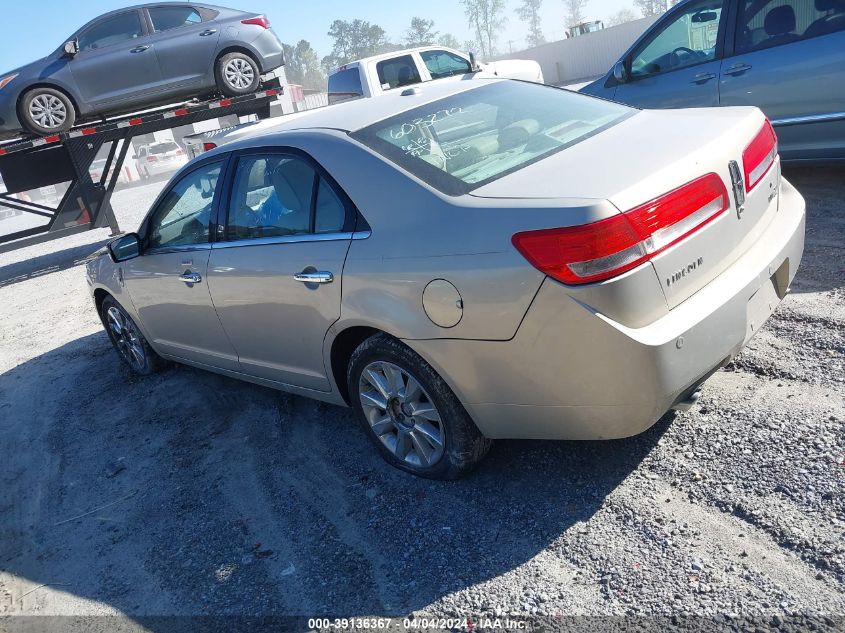 3LNHL2GC7AR603272 | 2010 LINCOLN MKZ