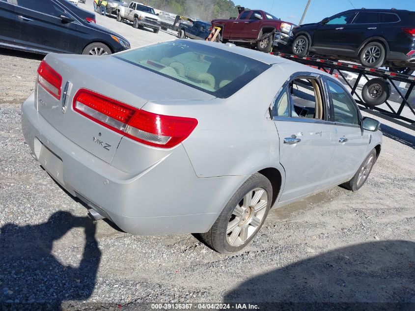 3LNHL2GC7AR603272 | 2010 LINCOLN MKZ