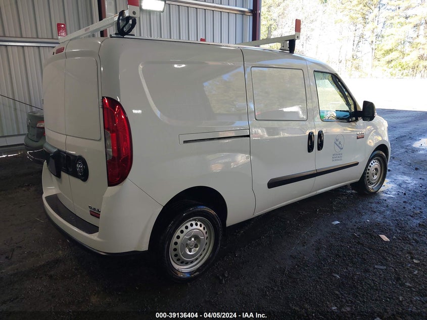 2022 Ram Promaster City Cargo Van VIN: ZFBHRFAB4N6Y28653 Lot: 39136404