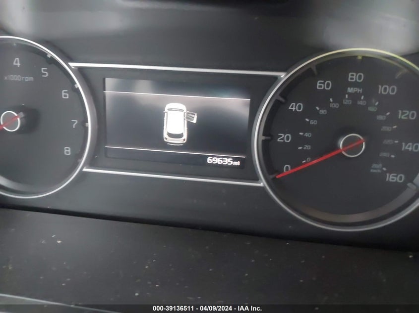 VIN 5XYRG4LCXMG028744 2021 KIA SORENTO LX