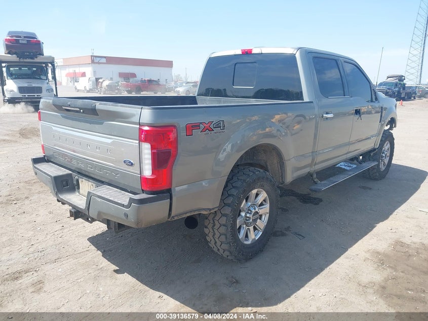 2019 FORD F-250 PLATINUM - 1FT7W2BT7KEF67828