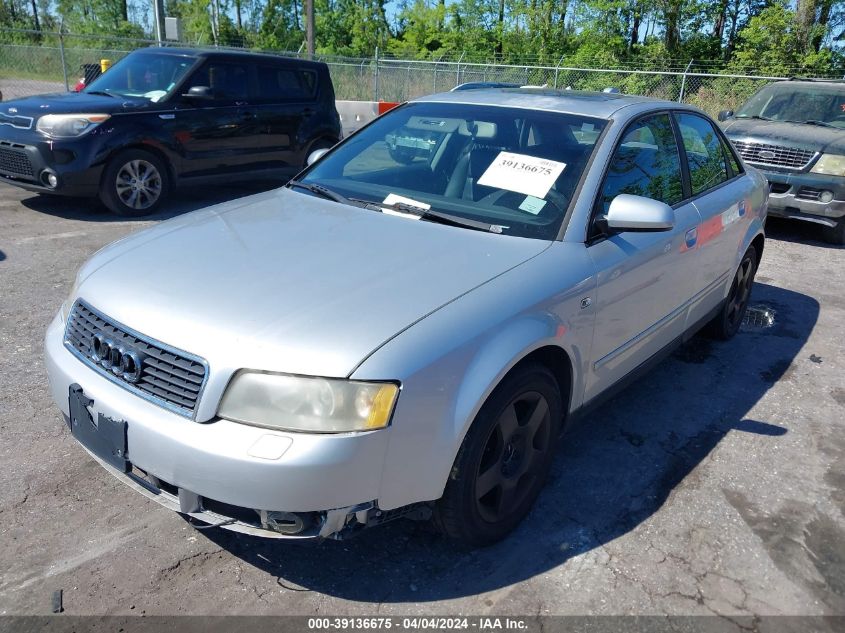 WAULC68E04A058100 | 2004 AUDI A4