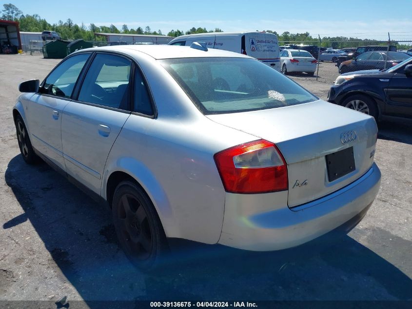 WAULC68E04A058100 | 2004 AUDI A4