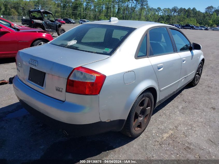 WAULC68E04A058100 | 2004 AUDI A4