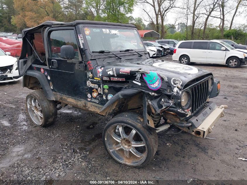 2006 Jeep Wrangler Sport VIN: 1J4FA49S36P702620 Lot: 39136708