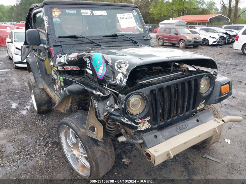 2006 Jeep Wrangler Sport VIN: 1J4FA49S36P702620 Lot: 39136708